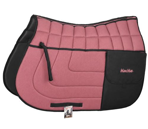 TRAIL saddle pad with pockets - high padding